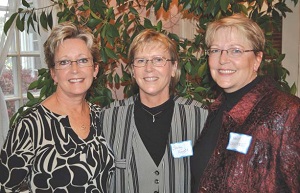 The Lagestee sisters: Fern, Shirley, and Nancy.