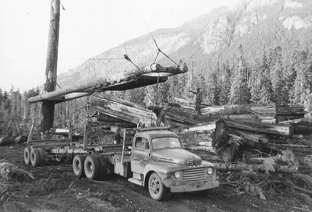 One of the Wilt logging operations in the forests of British Columbia